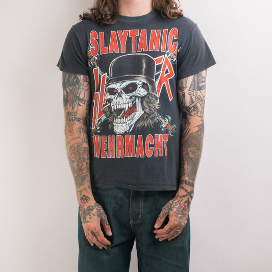 Vintage 1989 Slayer World Sacrifice Tour T-Shirt