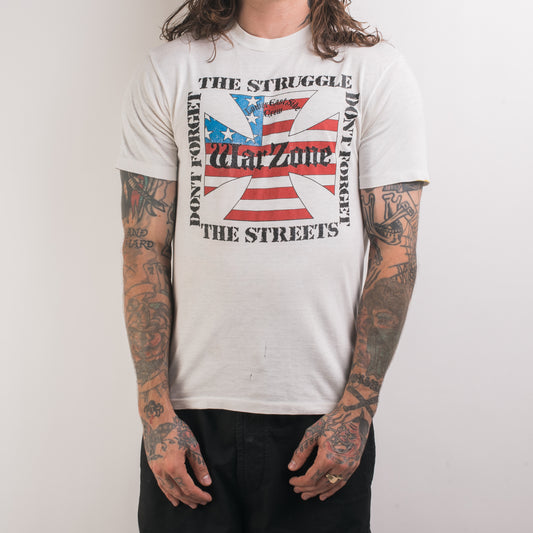 Vintage 80’s Warzone Don’t Forget The Struggle Don’t Forget The Streets T-Shirt