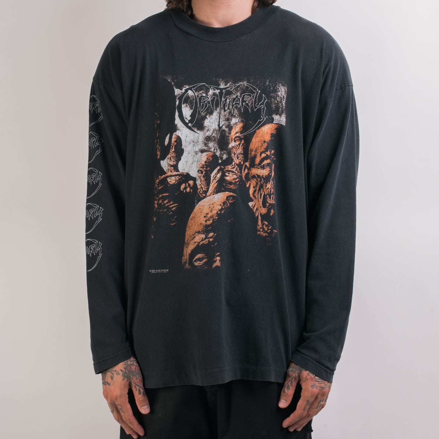 Vintage 1997 Obituary Back From The Dead Longsleeve