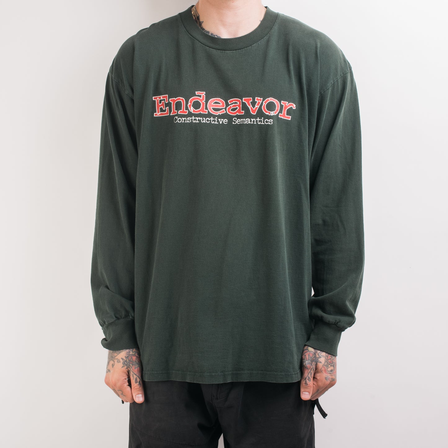 Vintage 90’s Endeavor Constructive Semantics Longsleeve