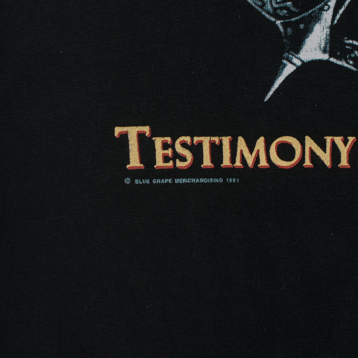 Vintage 1992 Pestilence Testimony Of The Ancients Tour Sweatshirt