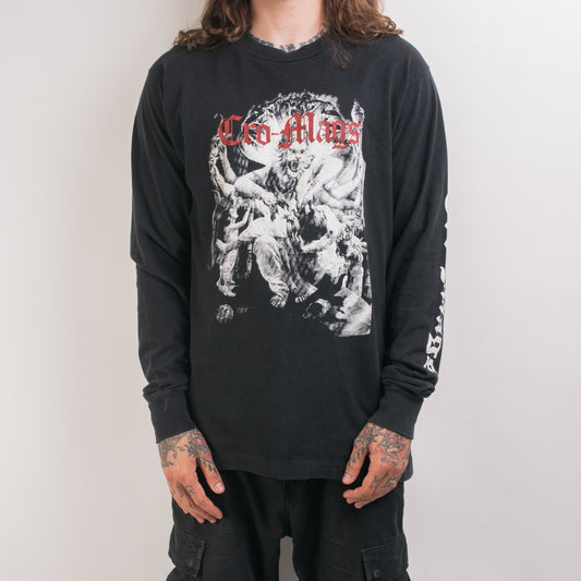 Vintage 1991 Cro-Mags Best Wishes Tour Longsleeve