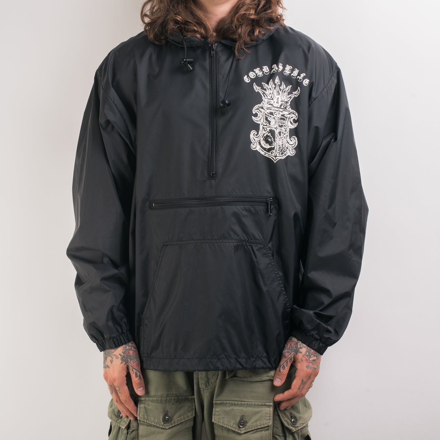 Vintage Cold As Life Murder City Windbreaker