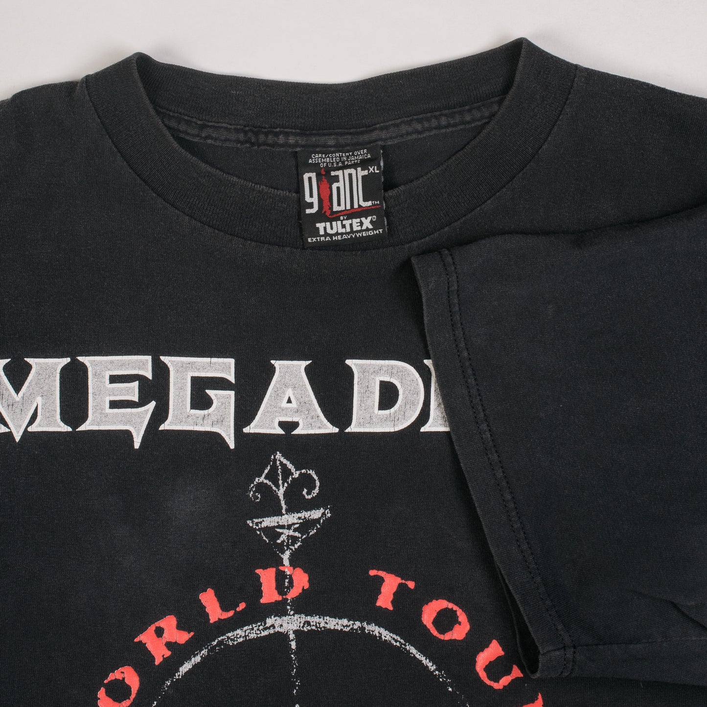 Vintage 1997 Megadeth Cryptic Writings Tour T-Shirt