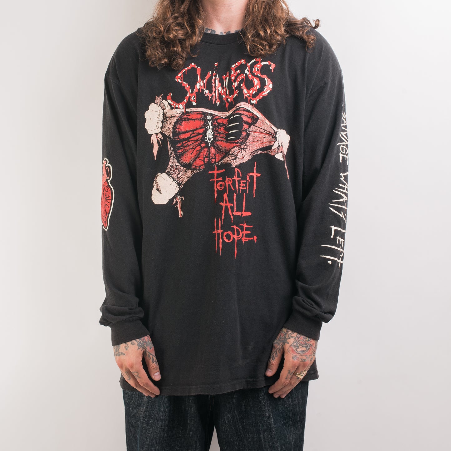 Vintage Skinless Savage What’s Left Longsleeve