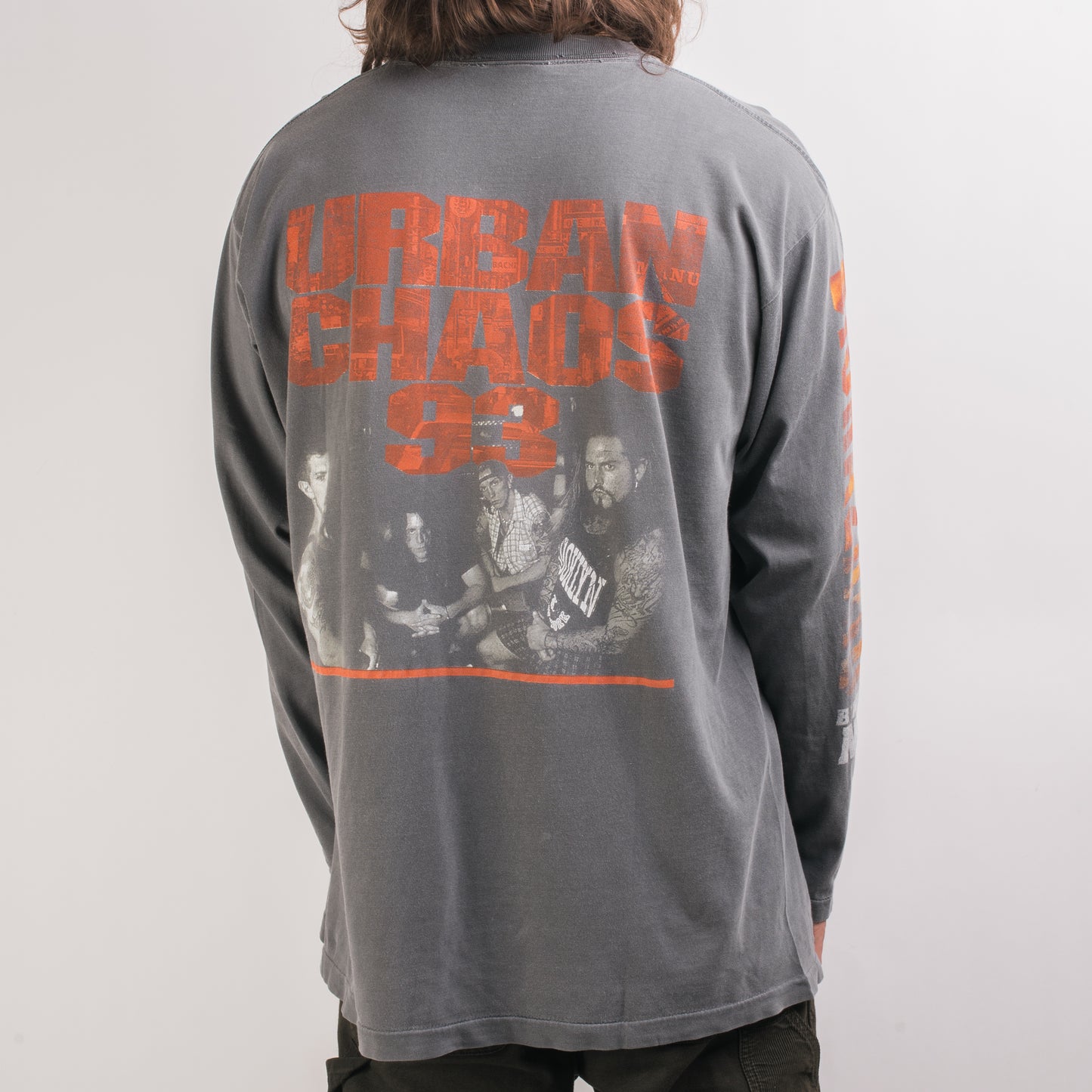 Vintage 1993 Biohazard Urban Chaos Tour Longsleeve