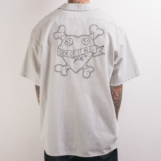 Vintage 90’s Sick Of It All Work Shirt