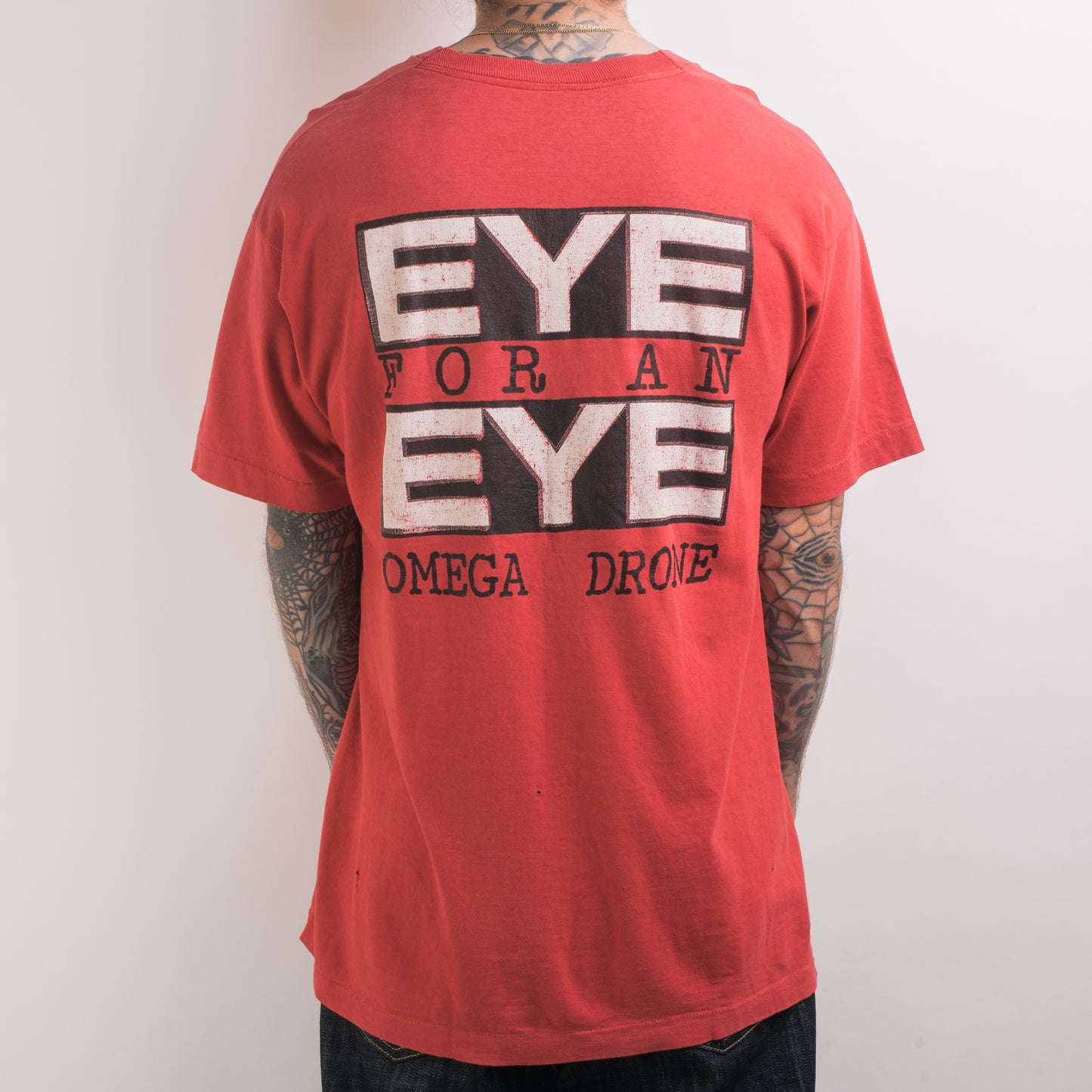 Vintage 90’s Eye For An Eye Omega Drone T-Shirt