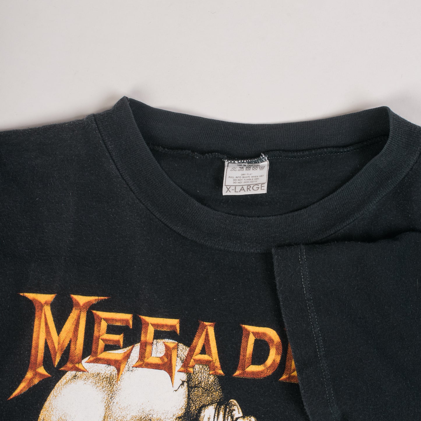 Vintage 1987 Megadeth Peace Sells Tour T-Shirt