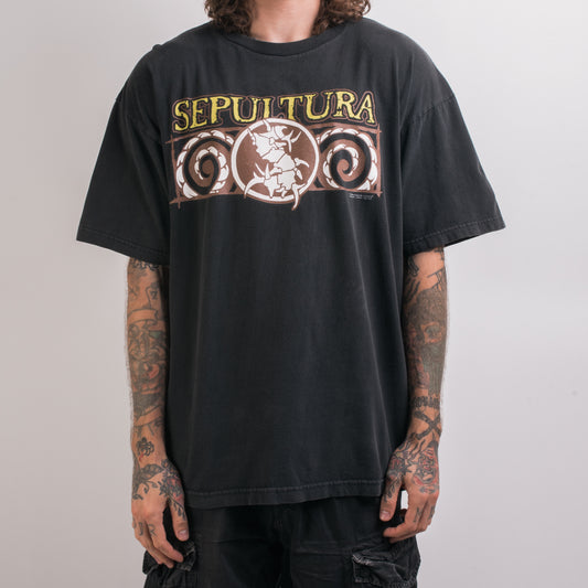 Vintage 1999 Sepultura Against T-Shirt