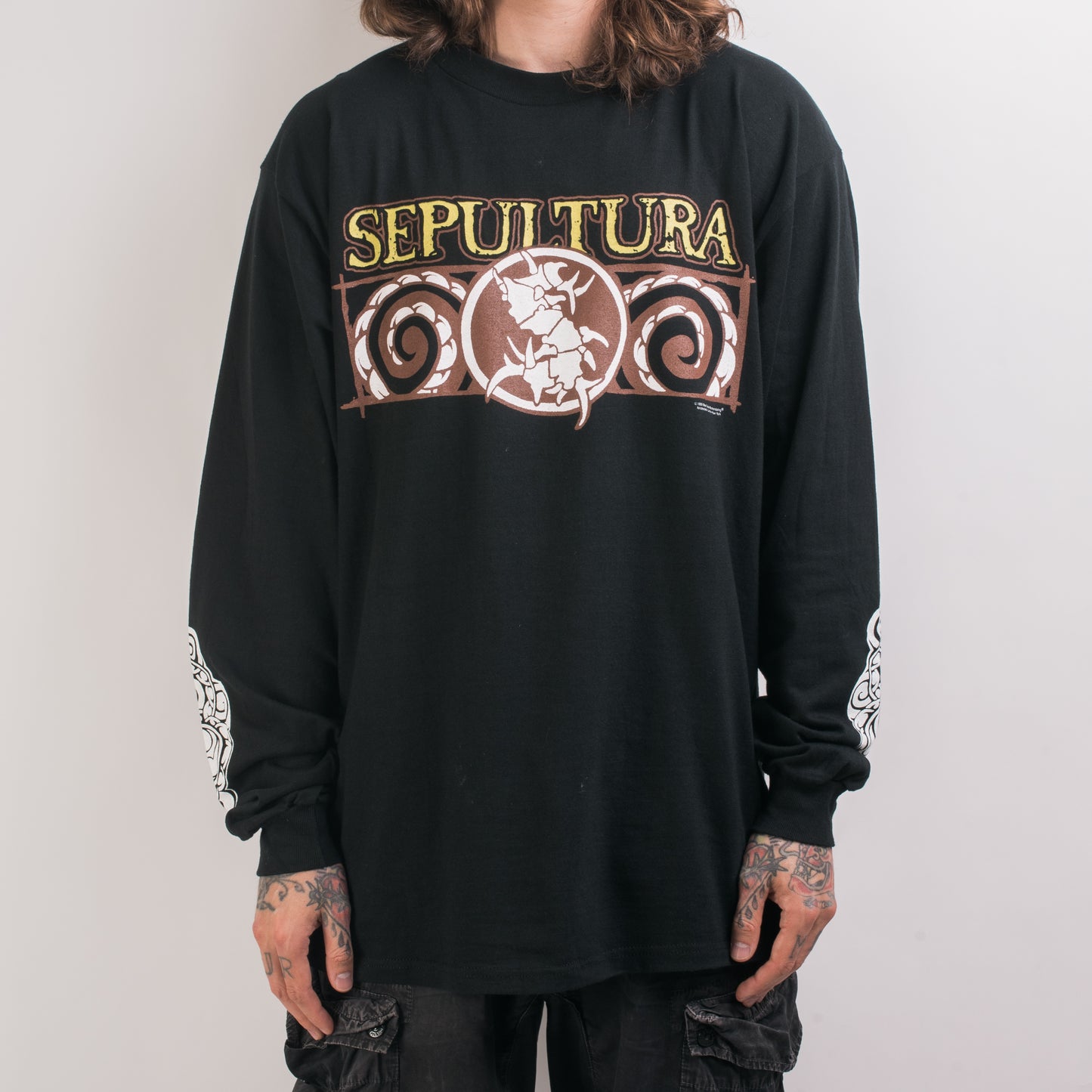 Vintage 1999 Sepultura Against Longsleeve