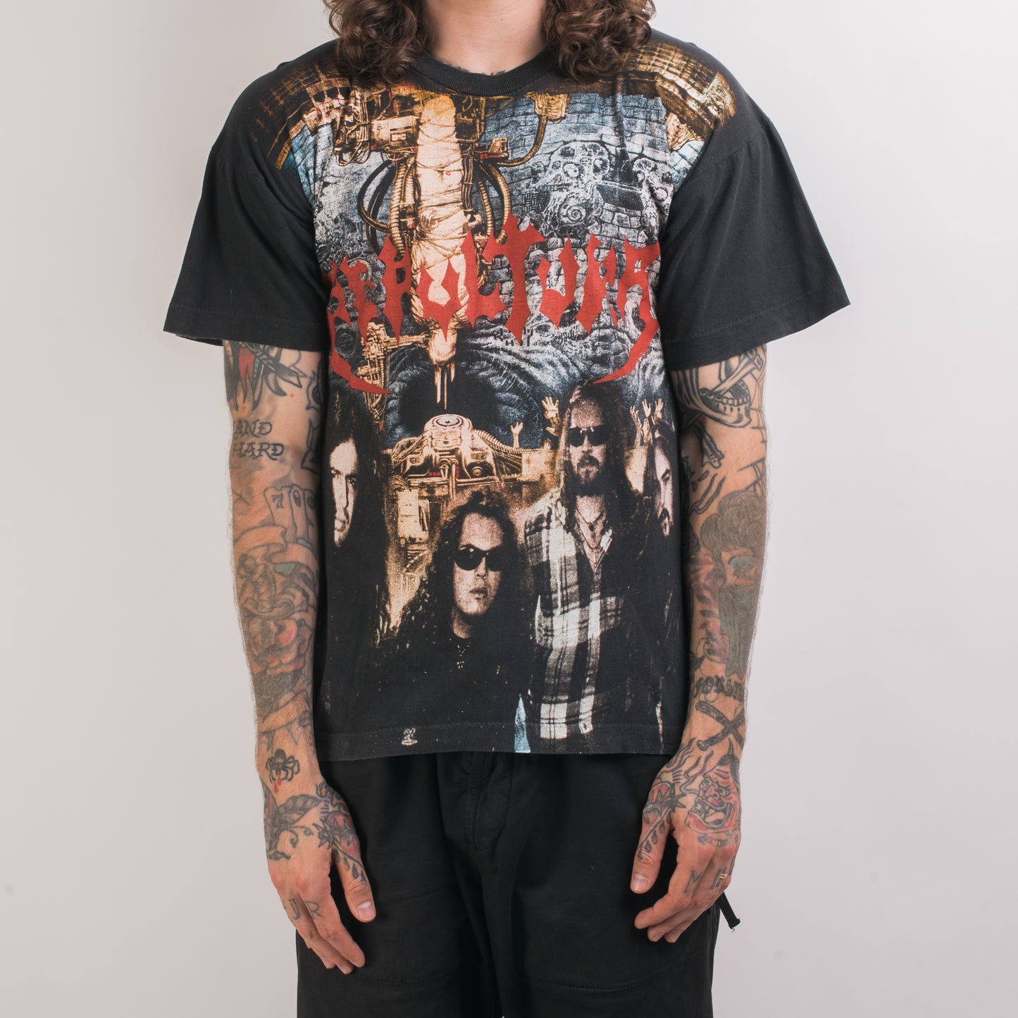 Vintage 90’s Sepultura All Over Print T-Shirt