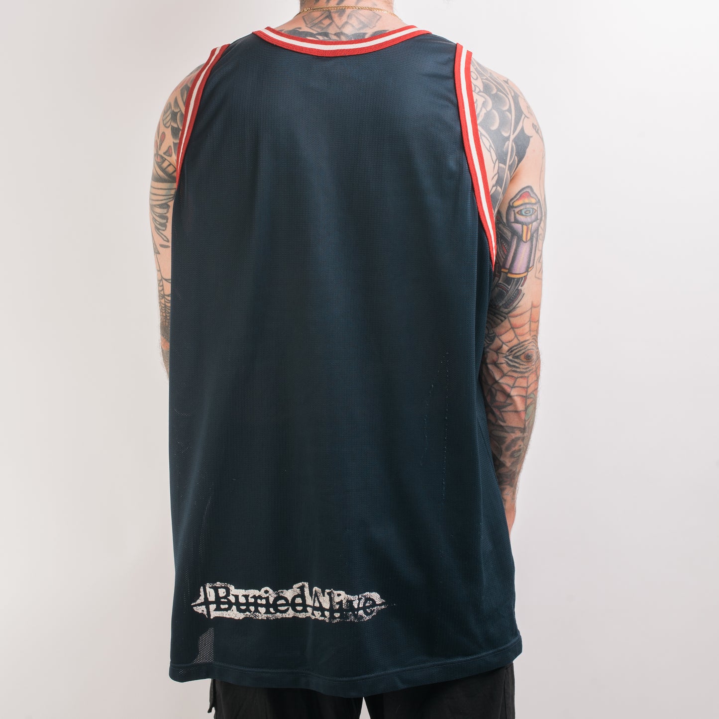 Vintage 90’s Buried Alive Champion Basketball Jersey