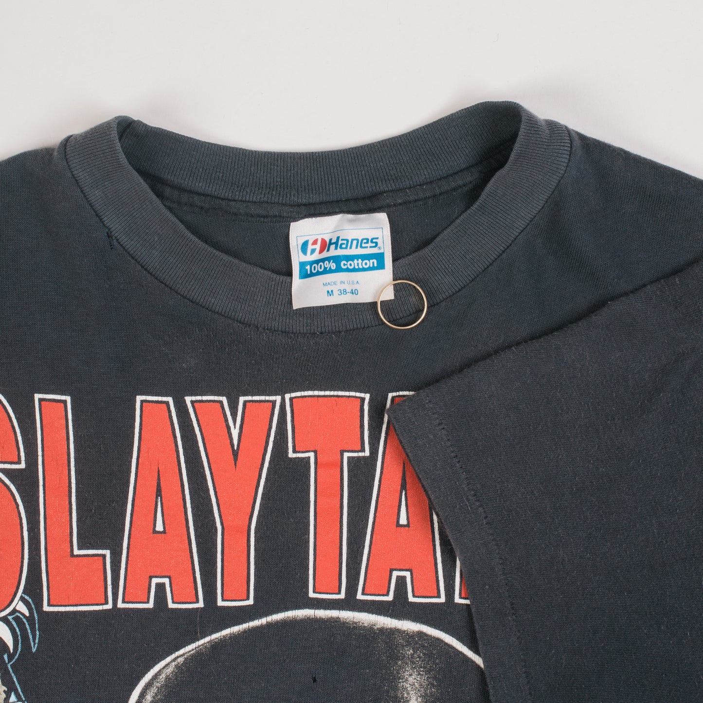 Vintage 1989 Slayer World Sacrifice Tour T-Shirt