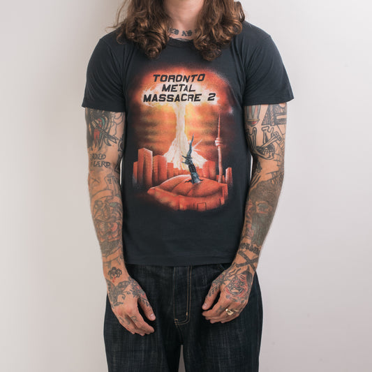 Vintage 1989 Toronto Metal Massacre T-Shirt