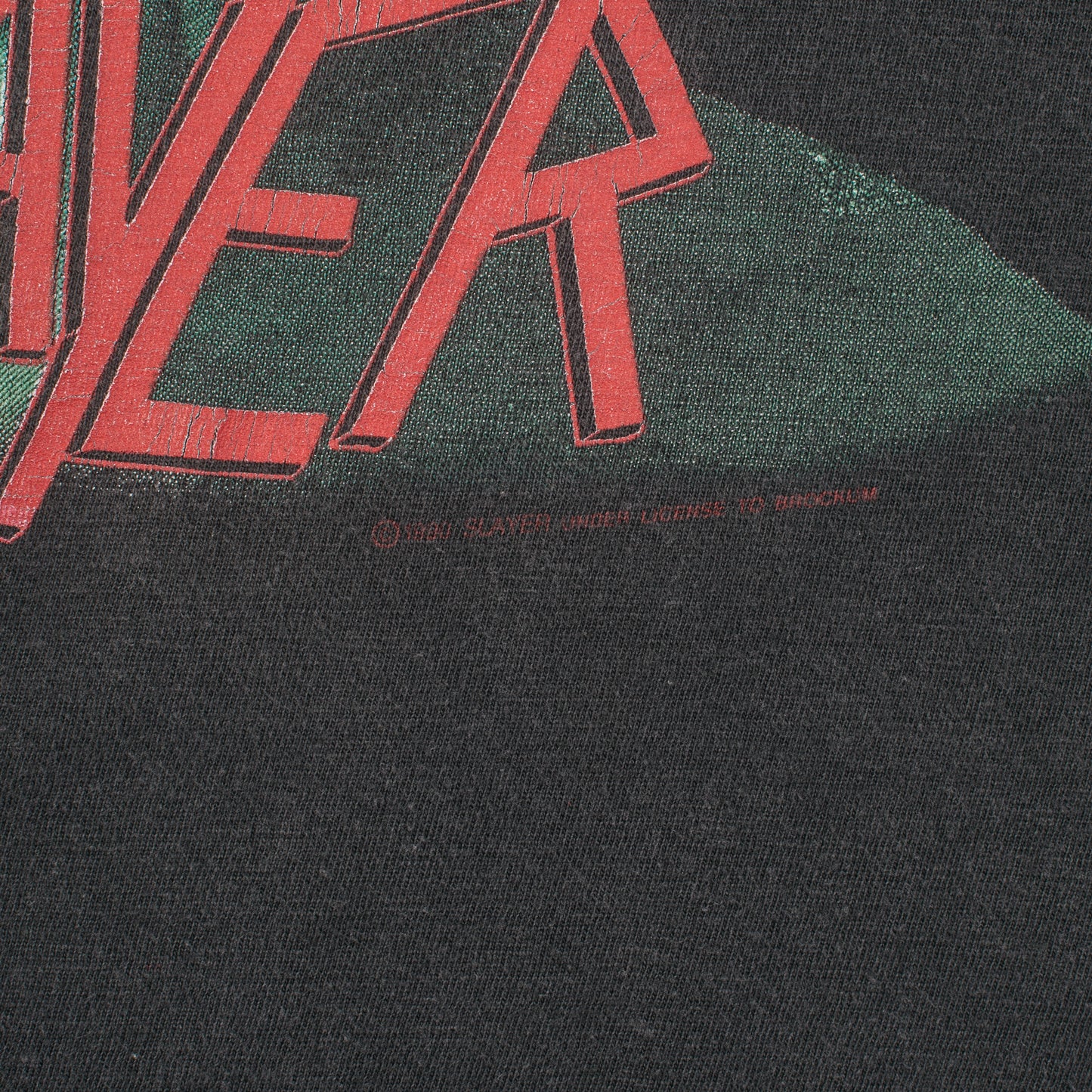 Vintage 1989 Slayer Root Of All Evil T-Shirt