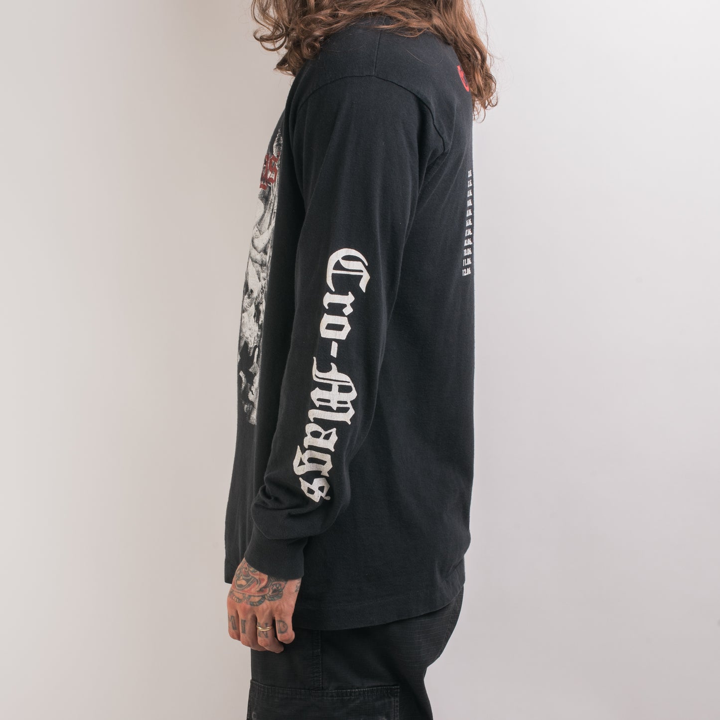 Vintage 1991 Cro-Mags Best Wishes Tour Longsleeve