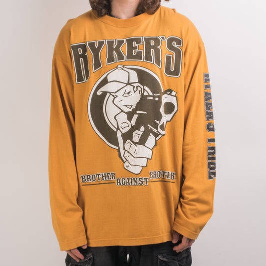 Vintage 90's Ryker's Brother Against Brother Longsleeve