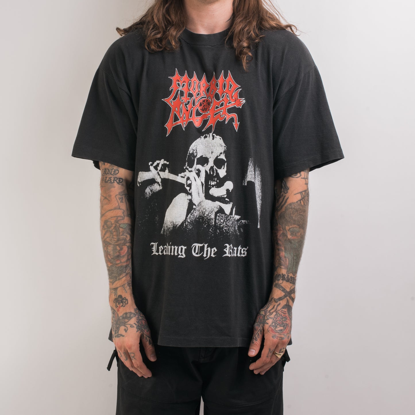 Vintage 90’s Morbid Angel Leading The Rats Tour T-Shirt