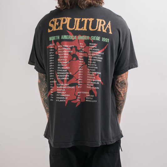 Vintage 1992 Sepultura Arise Tour T-Shirt