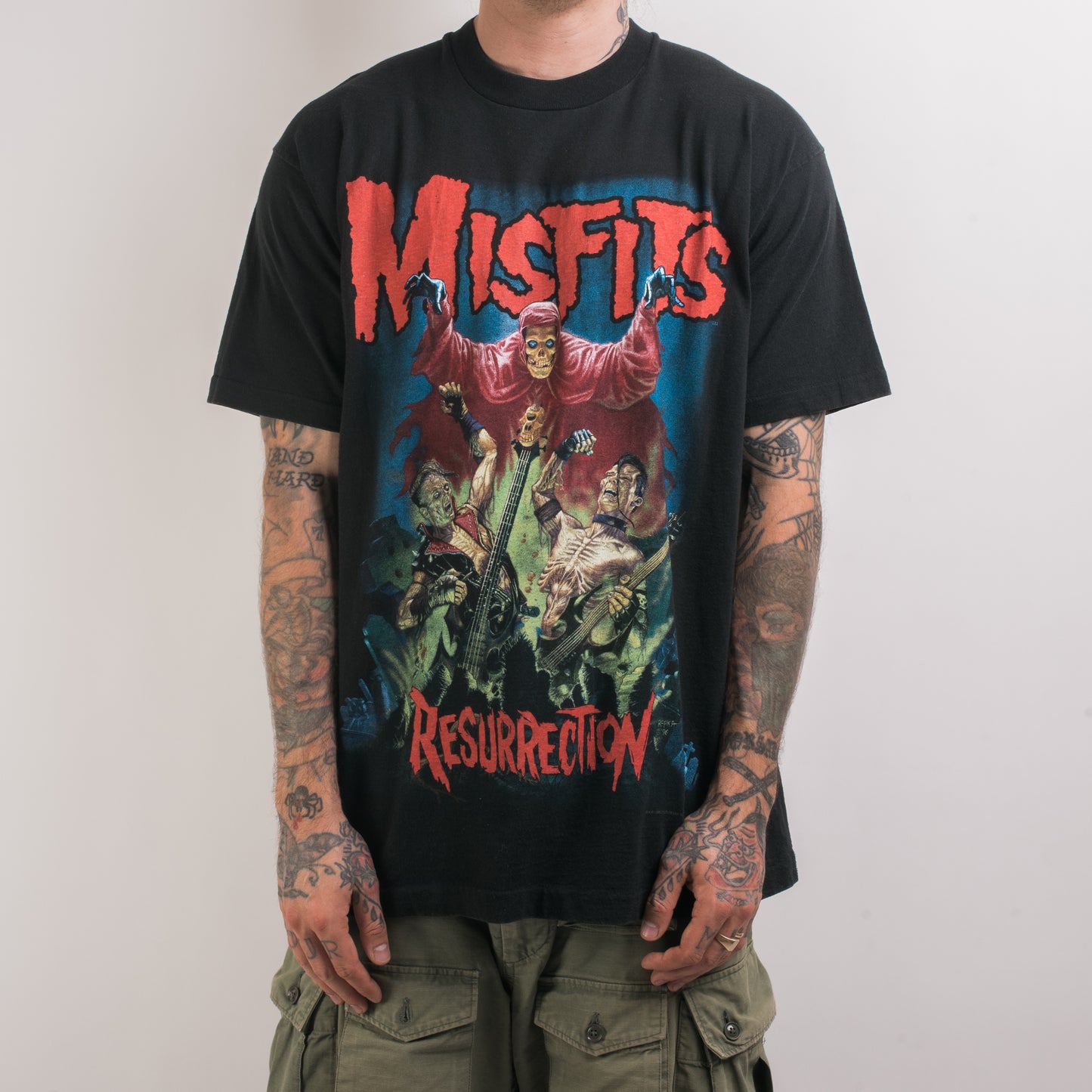 Vintage 1996 Misfits Resurrection Tour T-Shirt