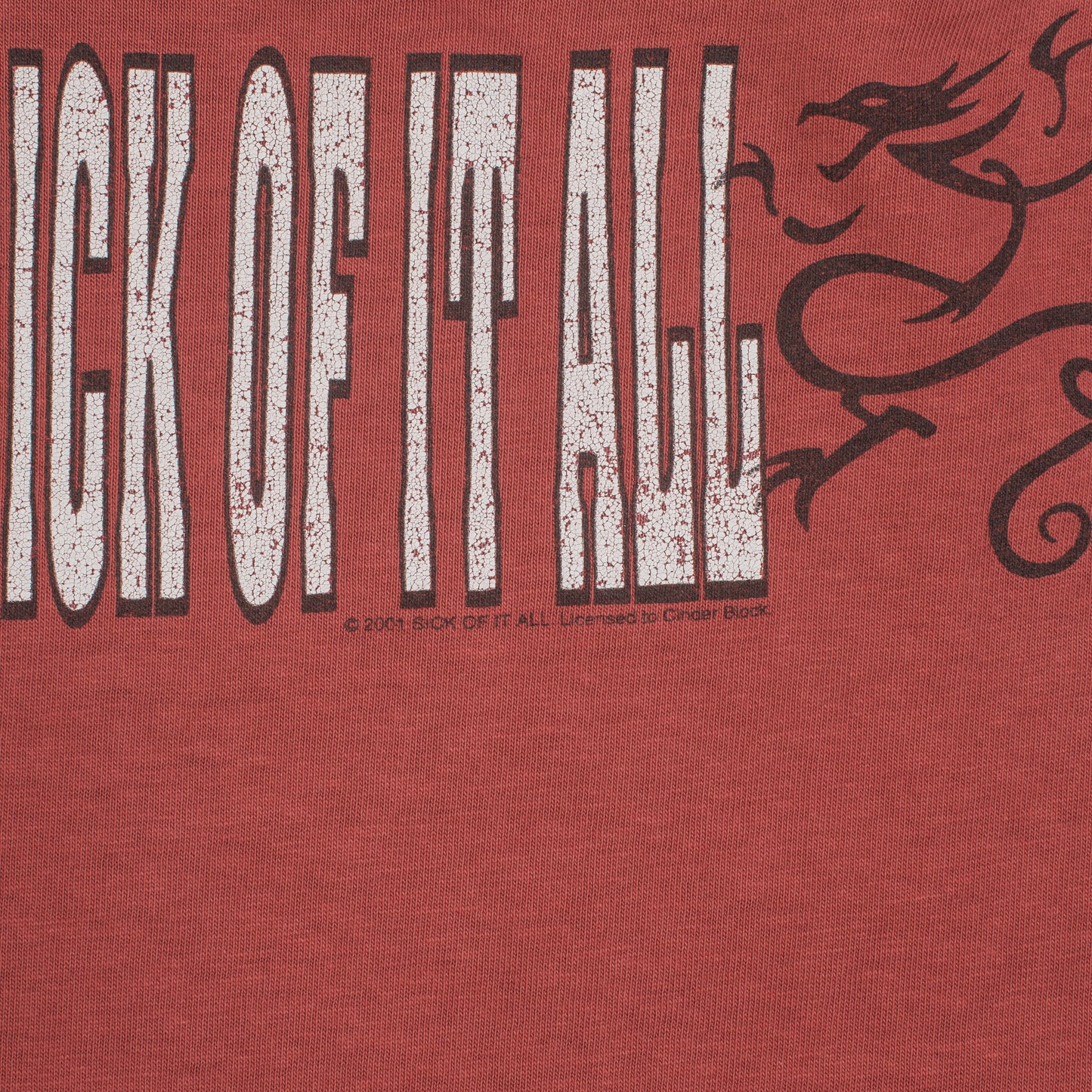 Vintage Sick Of It All T-Shirt