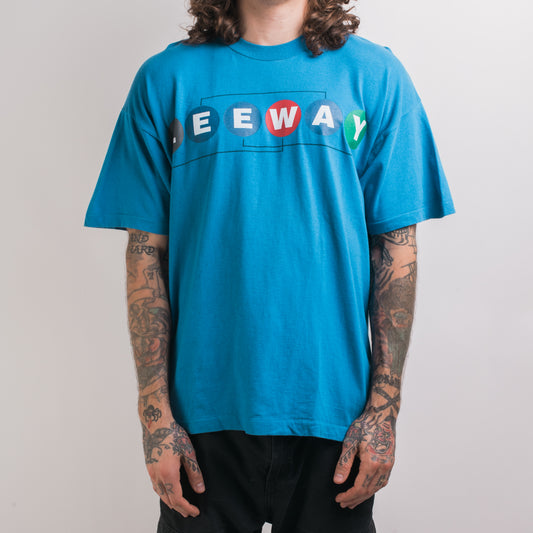 Vintage 1995 Leeway Euro Tour T-Shirt