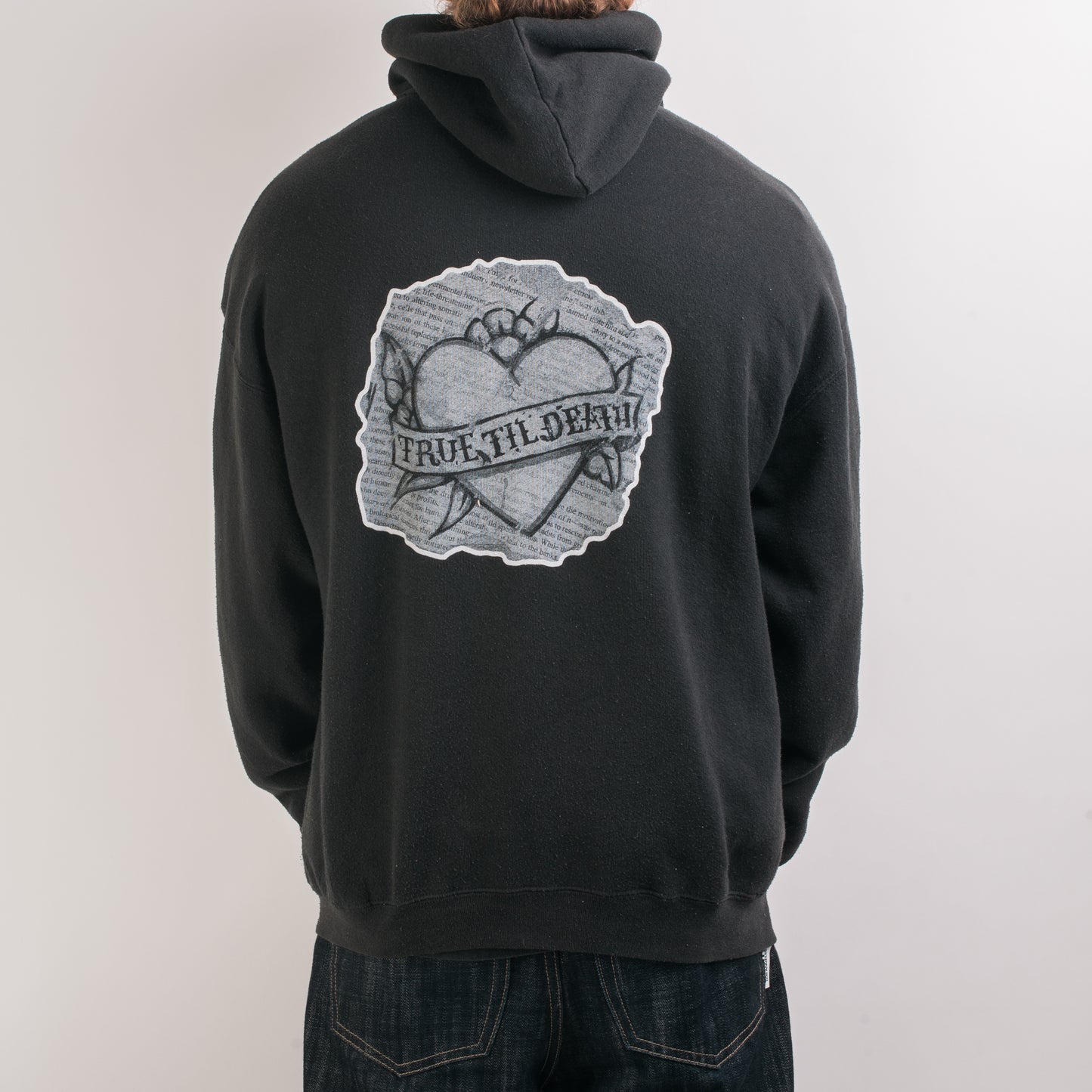 Vintage 90’s Path Of Resistance True Till Dead Hoodie