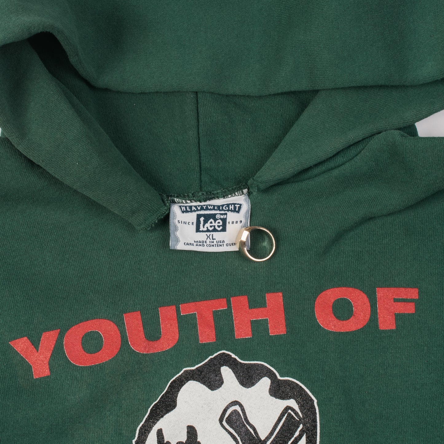 Vintage 90’s Youth Of Today Positive Outlook Hoodie