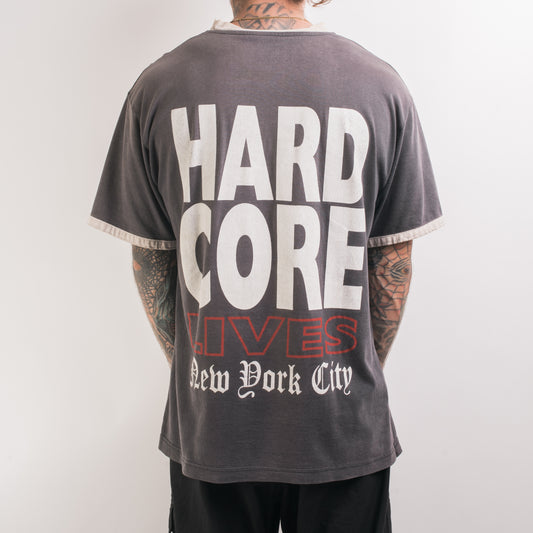 Vintage 1996 Madball Hardcore Lives Ringer T-Shirt