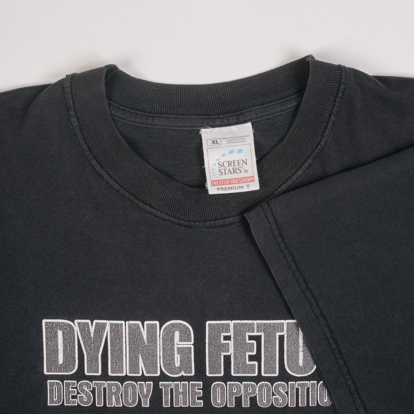 Vintage Dying Fetus Destroy The Opposition Euro Tour T-Shirt