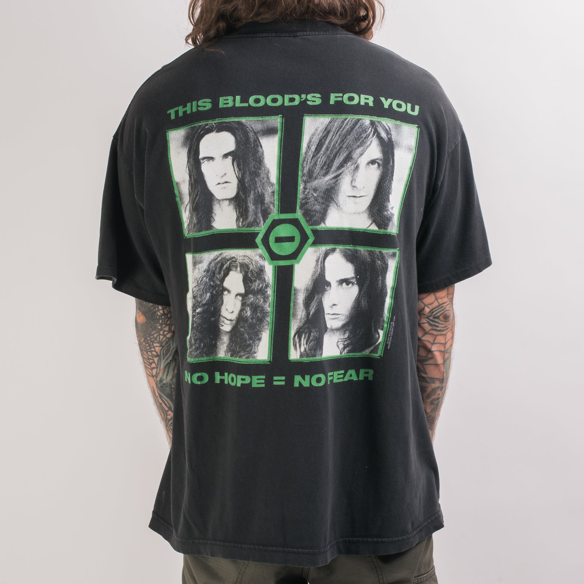 Vintage 1997 Type O Negative The Green Man T-Shirt – Mills Vintage USA