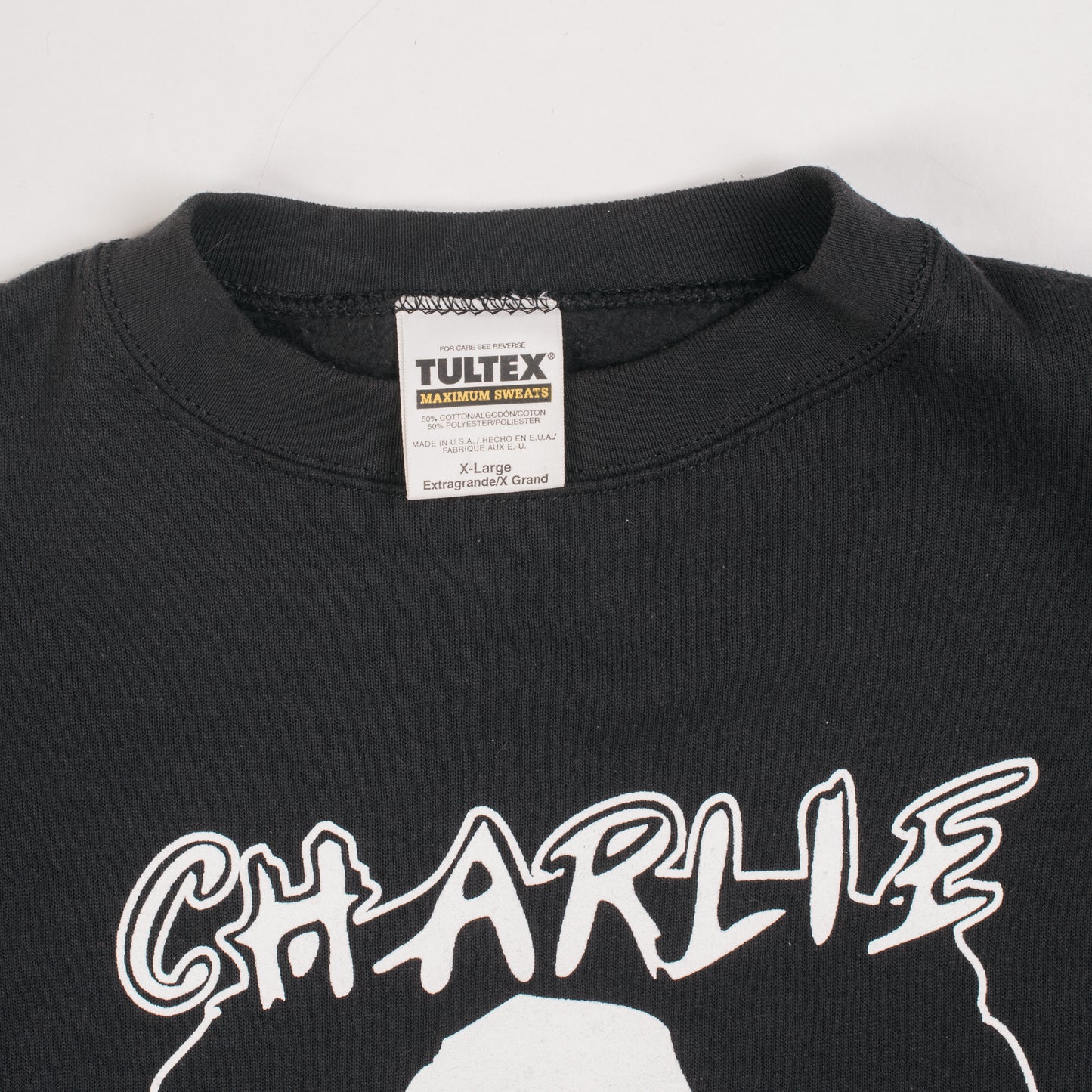 Vintage 90’s Charles Manson Charlie Saves Sweatshirt