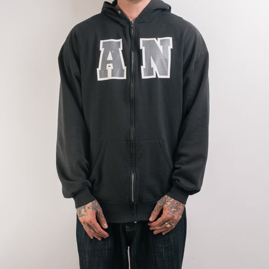 Vintage American Nightmare Zip-Up Hoodie