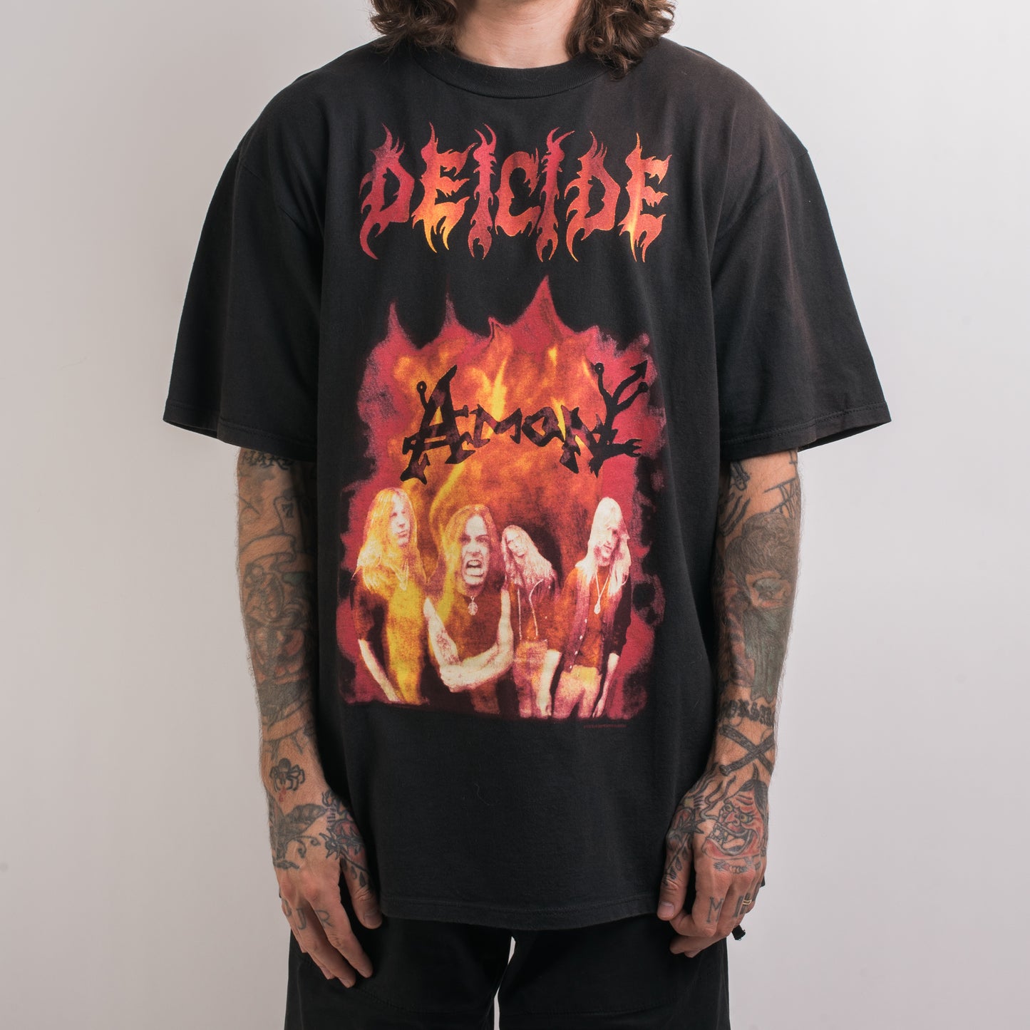 Vintage 90’s Deicide Amon Feasting The Beast T-Shirt