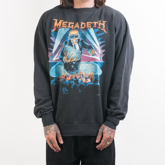 Vintage 1990 Megadeth Sweatshirt