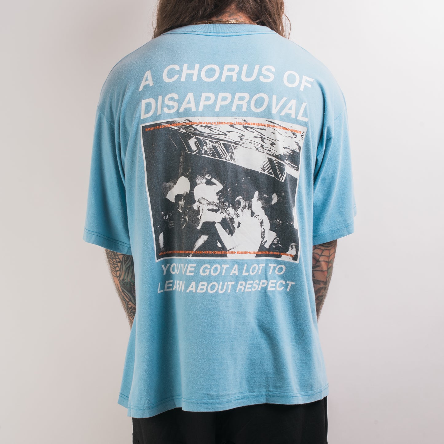 Vintage 90’s A Chorus Of Disapproval Euro Tour T-Shirt