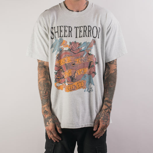 Vintage 90’s Sheer Terror Love Songs For Unloved T-Shirt