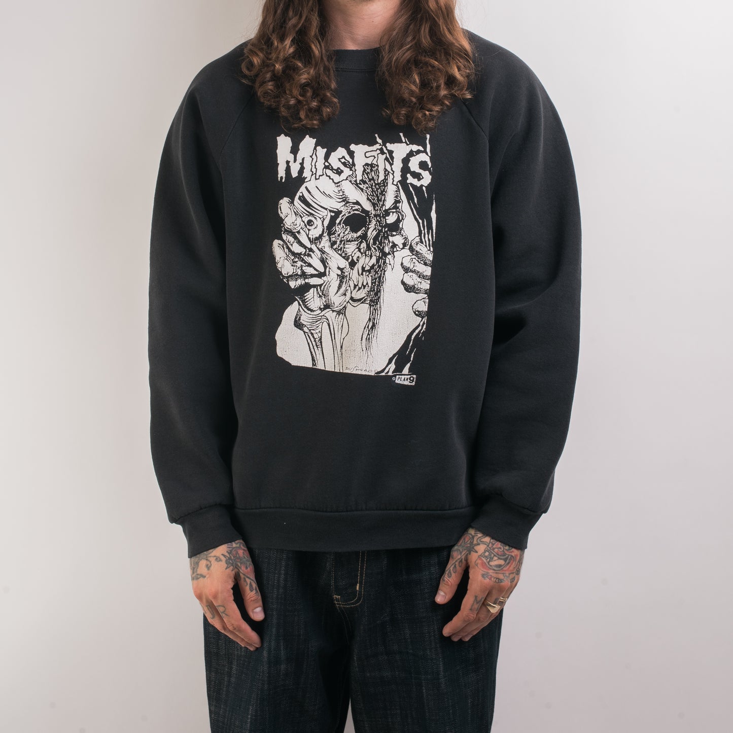 Vintage 90’s Misfits Plan 9 Sweatshirt