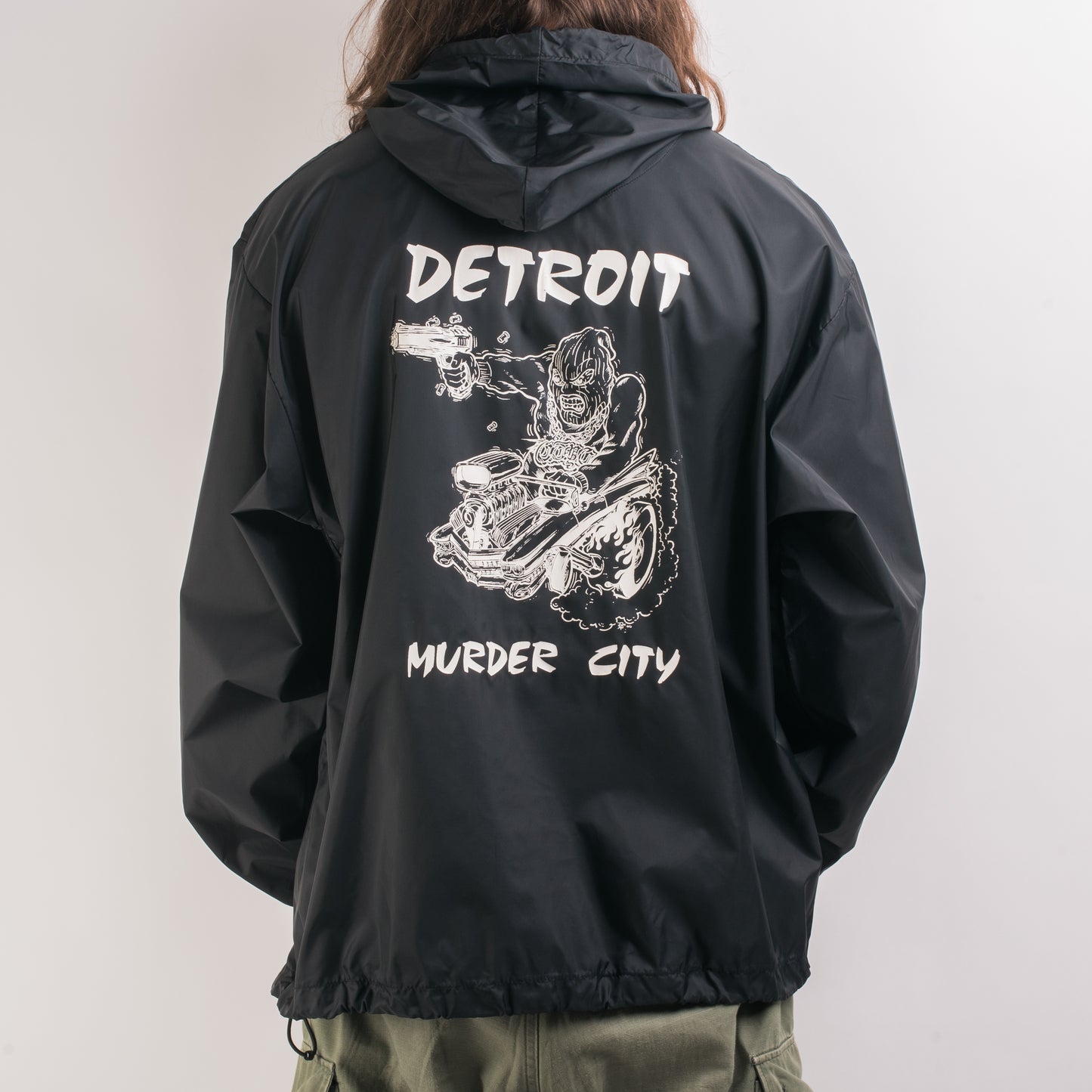 Vintage Cold As Life Murder City Windbreaker