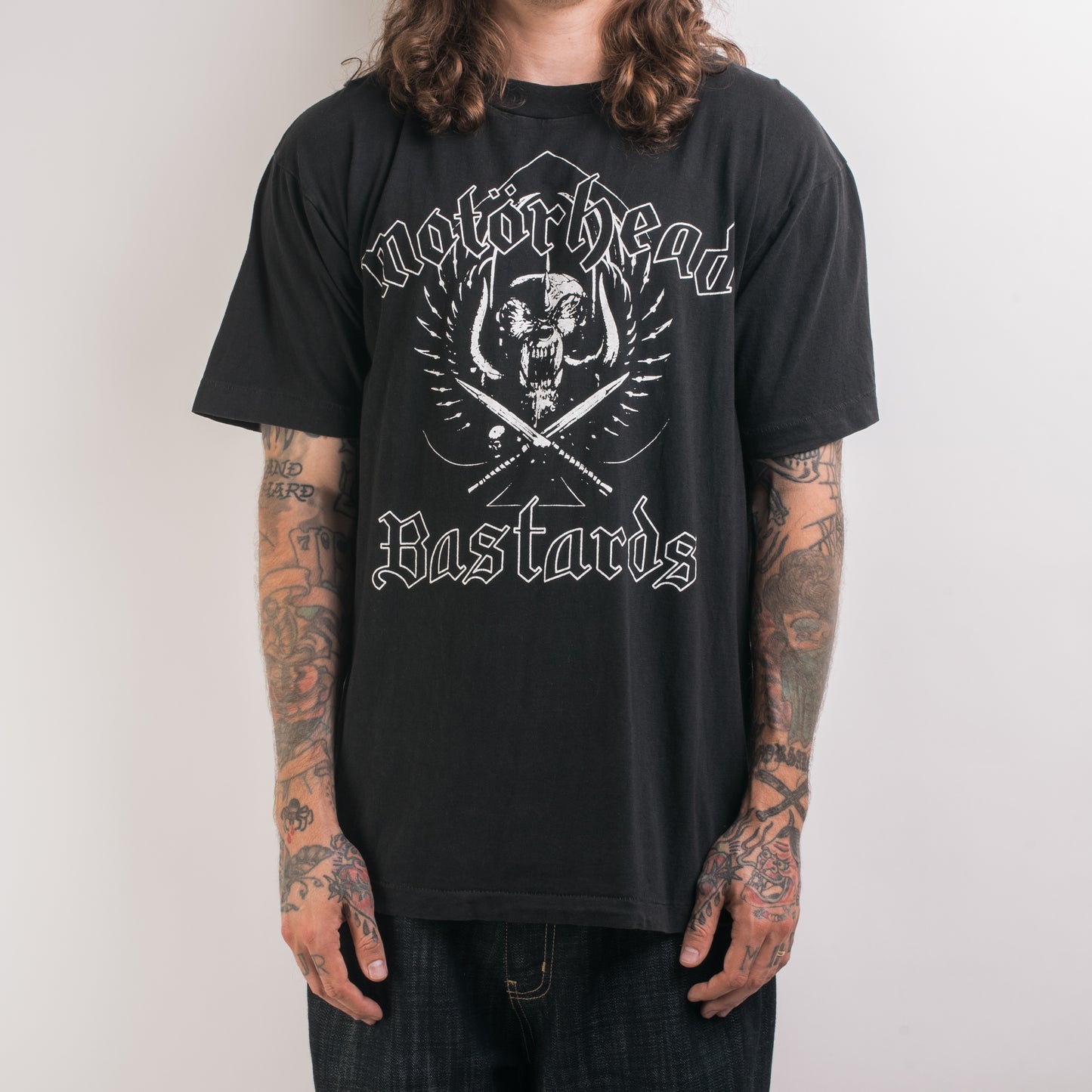 Vintage 1993 Motorhead Bastards Tour T-Shirt