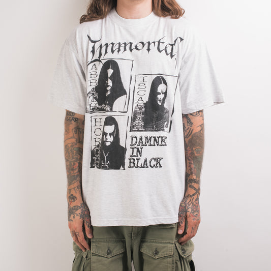 Vintage 90’s Immortal Damned In Black T-Shirt