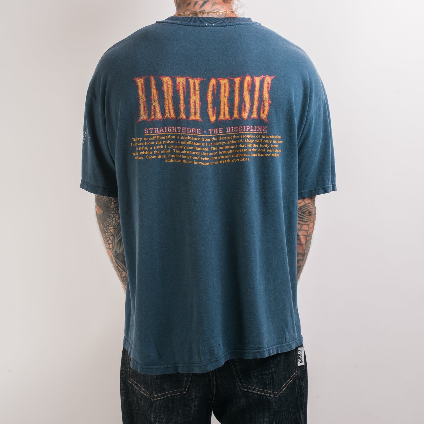 Vintage 90’s Earth Crisis The Discipline T-Shirt