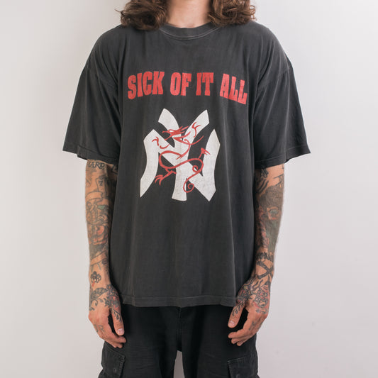 Vintage 90’s Sick Of It All Pain Strikes T-Shirt