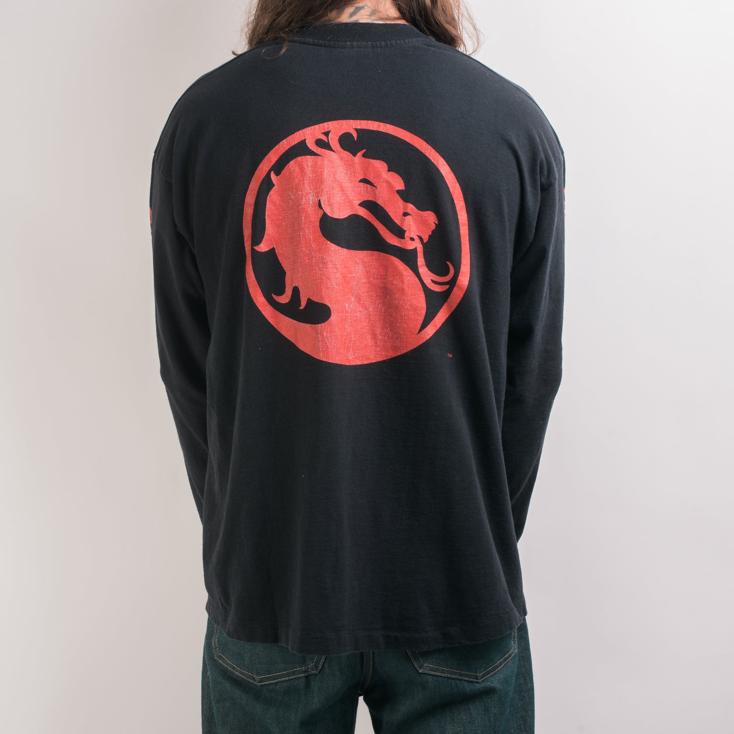 Vintage 90’s Mortal Kombat Film Crew Longsleeve