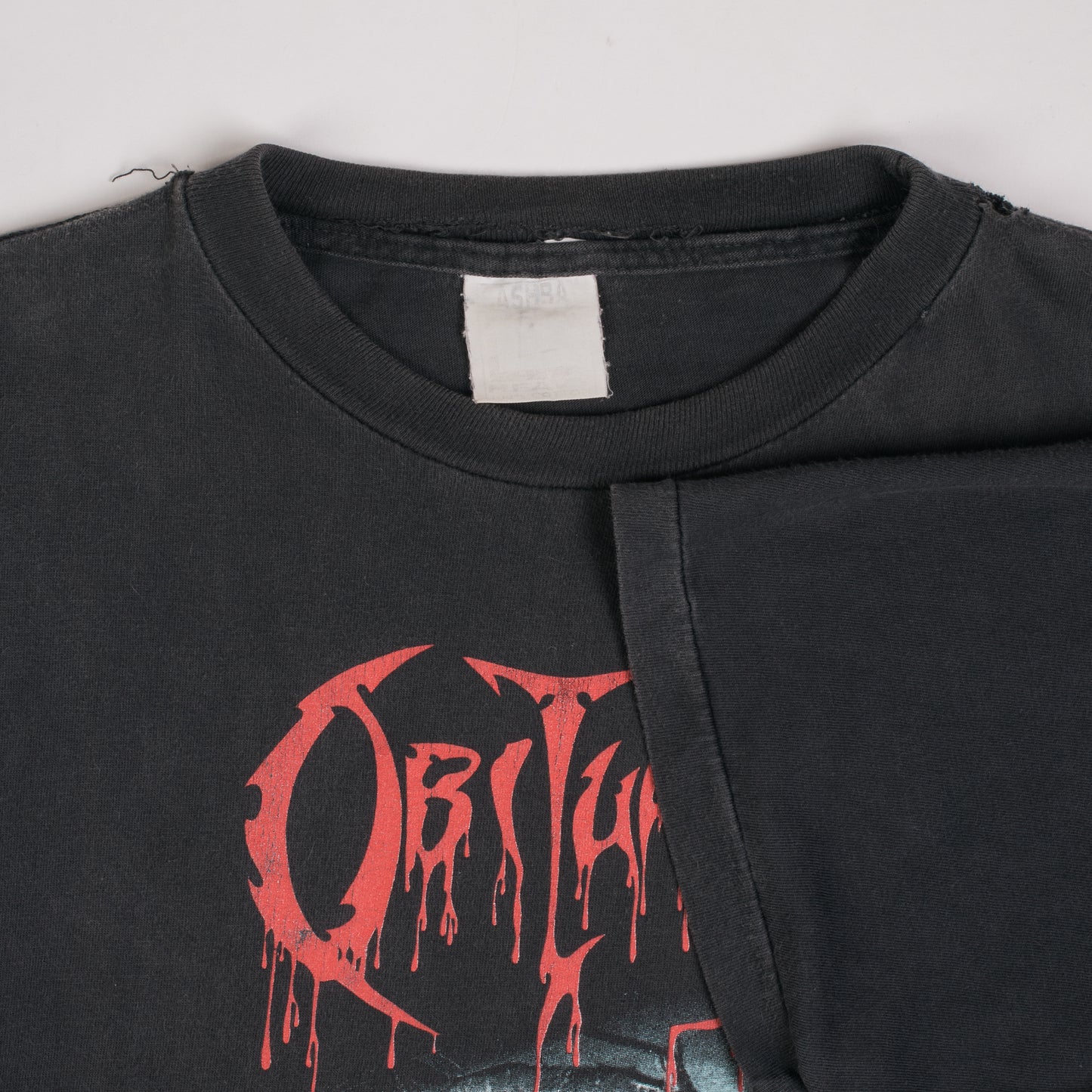 Vintage 1990 Obituary Cause Of Death T-Shirt