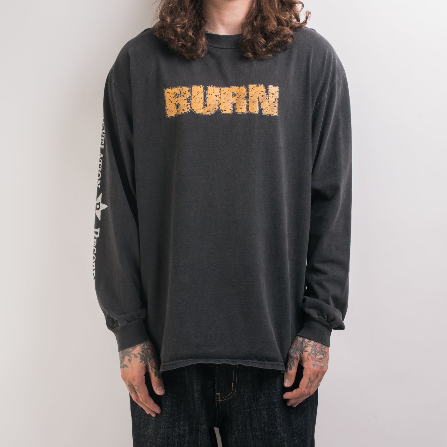 Vintage 90’s Burn Shall Be Judged Longsleeve