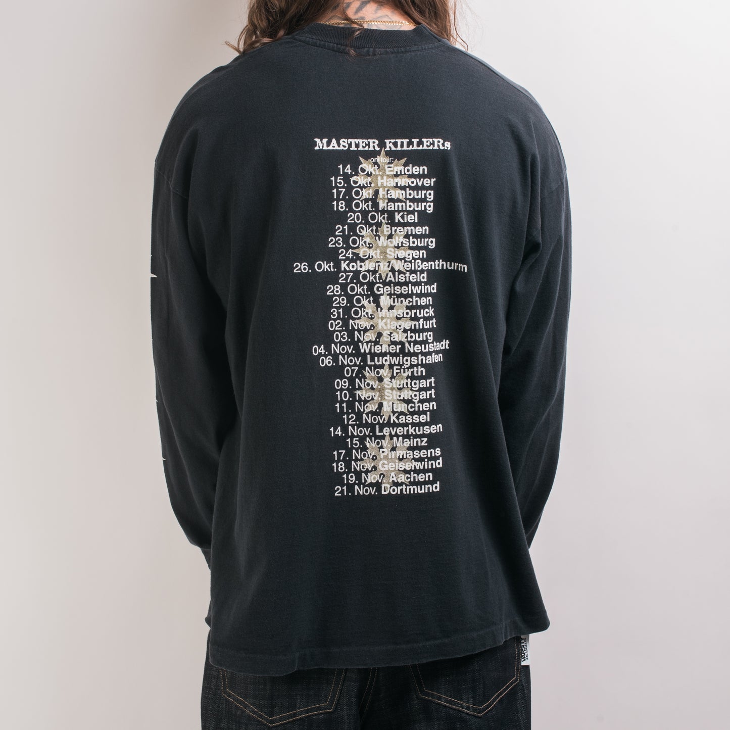 Vintage 90’s Merauder Master Killer Tour Longsleeve