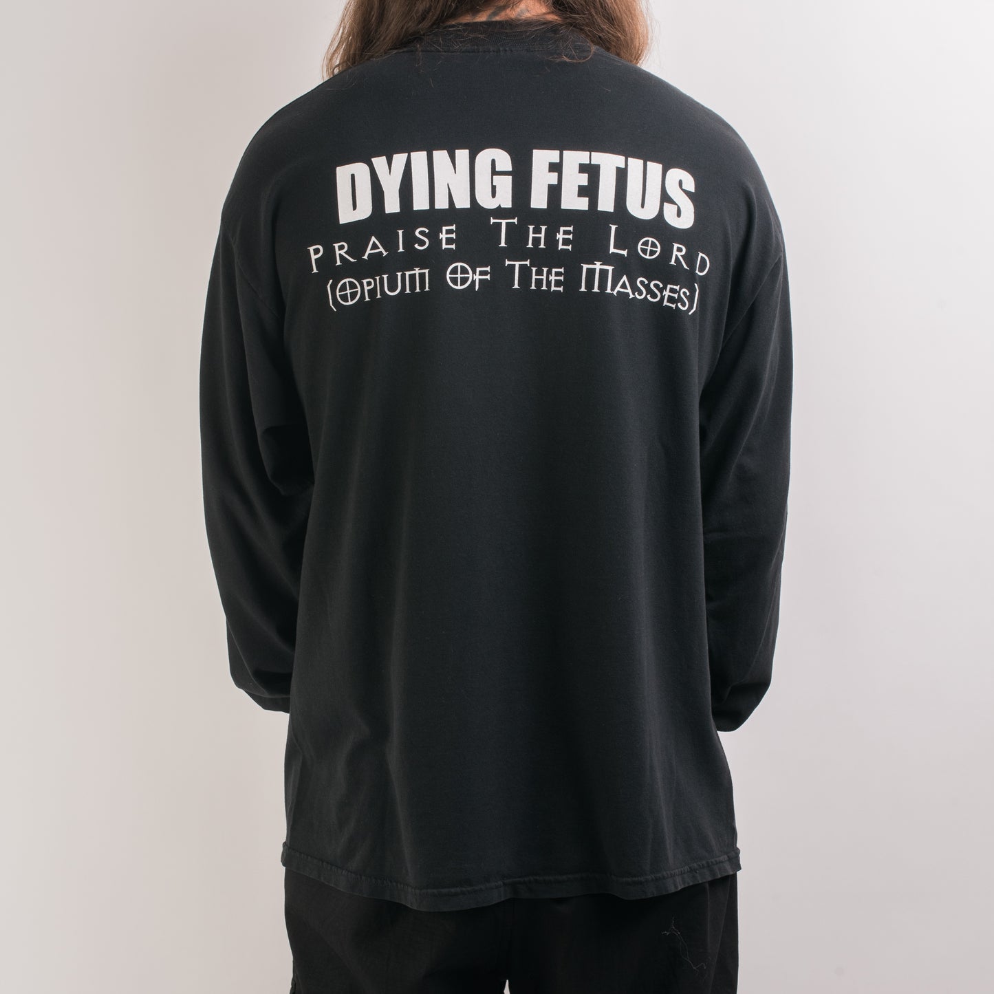 Vintage 2000 Dying Fetus Praise The Lord Longsleeve