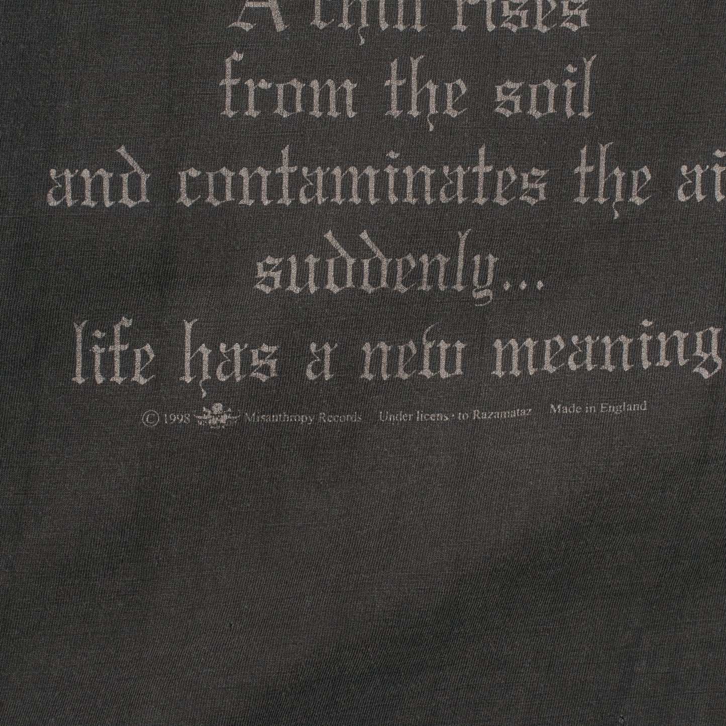 Vintage 1998 Burzum Dunkelheit Longsleeve